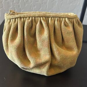 FREE WITH PURCHASE Llani Yellow Leather Pouch